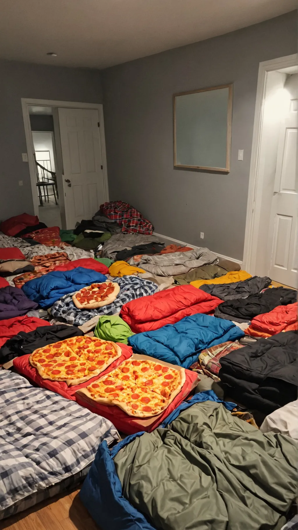 ai character: average sleepover background