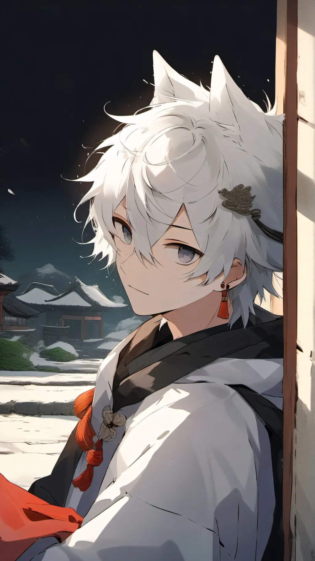 ai character: leo background