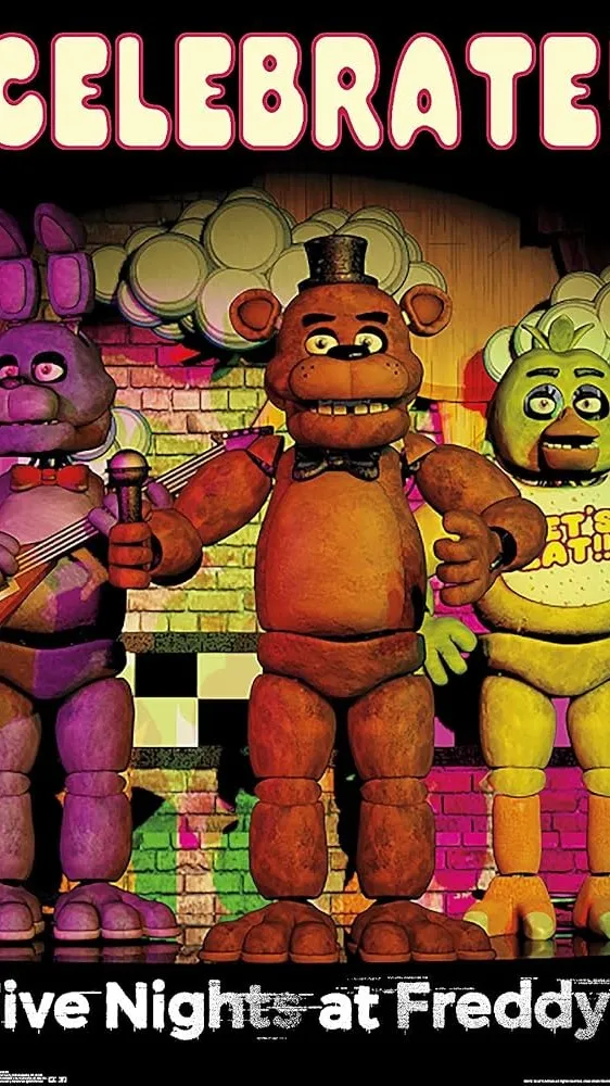 ai character: FNAF 1 background