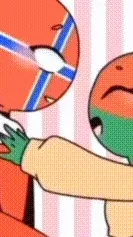 ai character: Belarus x Norway background