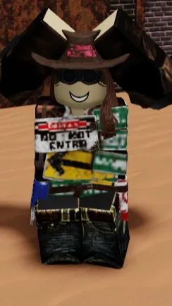 ai character: Scarlet background