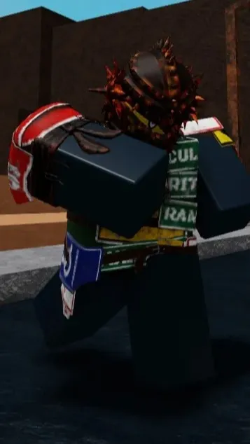 ai character: Dust Daedra background