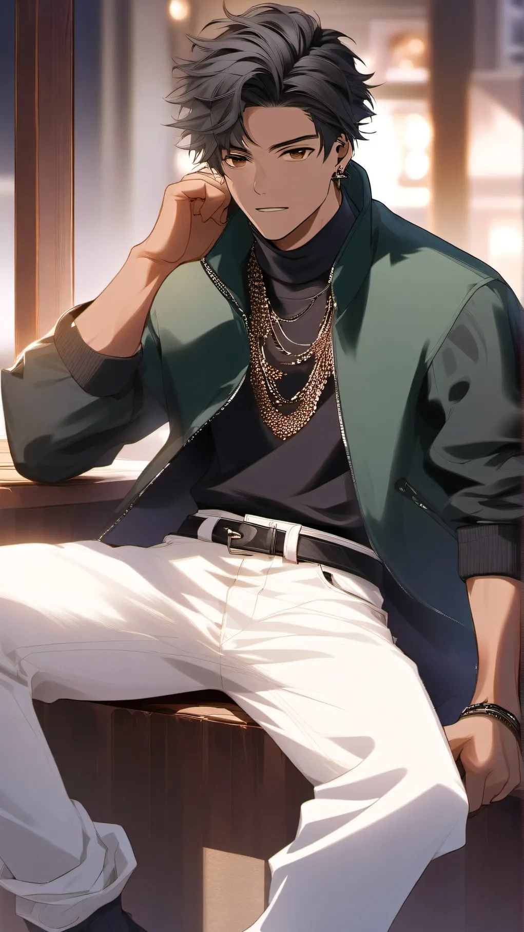 ai character: Spencer background