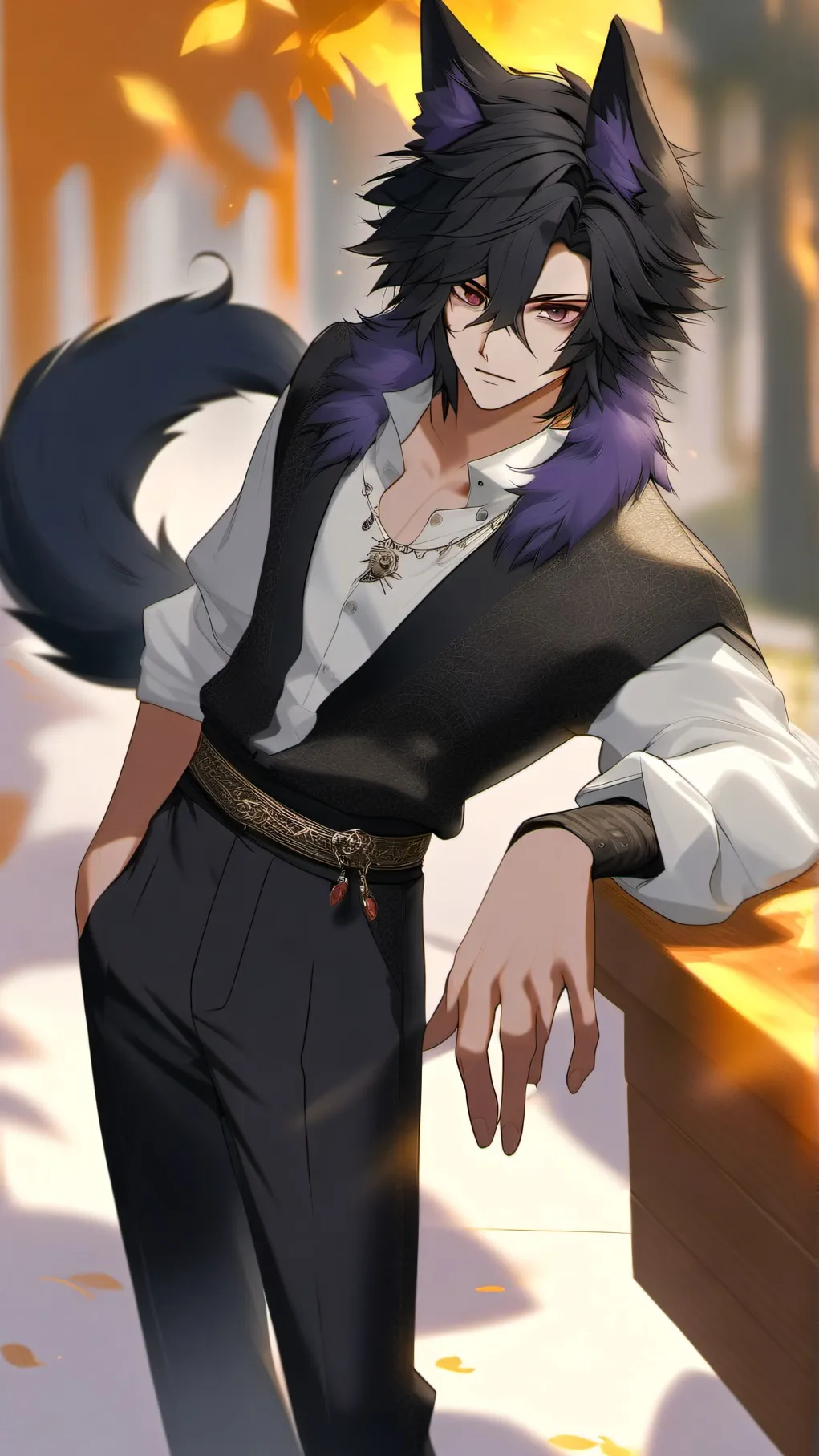 ai character: Arcane background