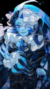 ai character: Shadow milk cookie background