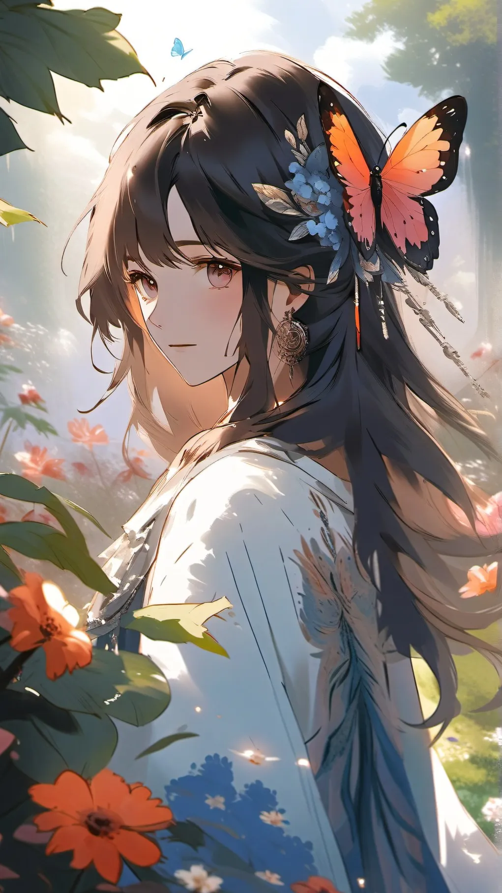 ai character: Katie  background