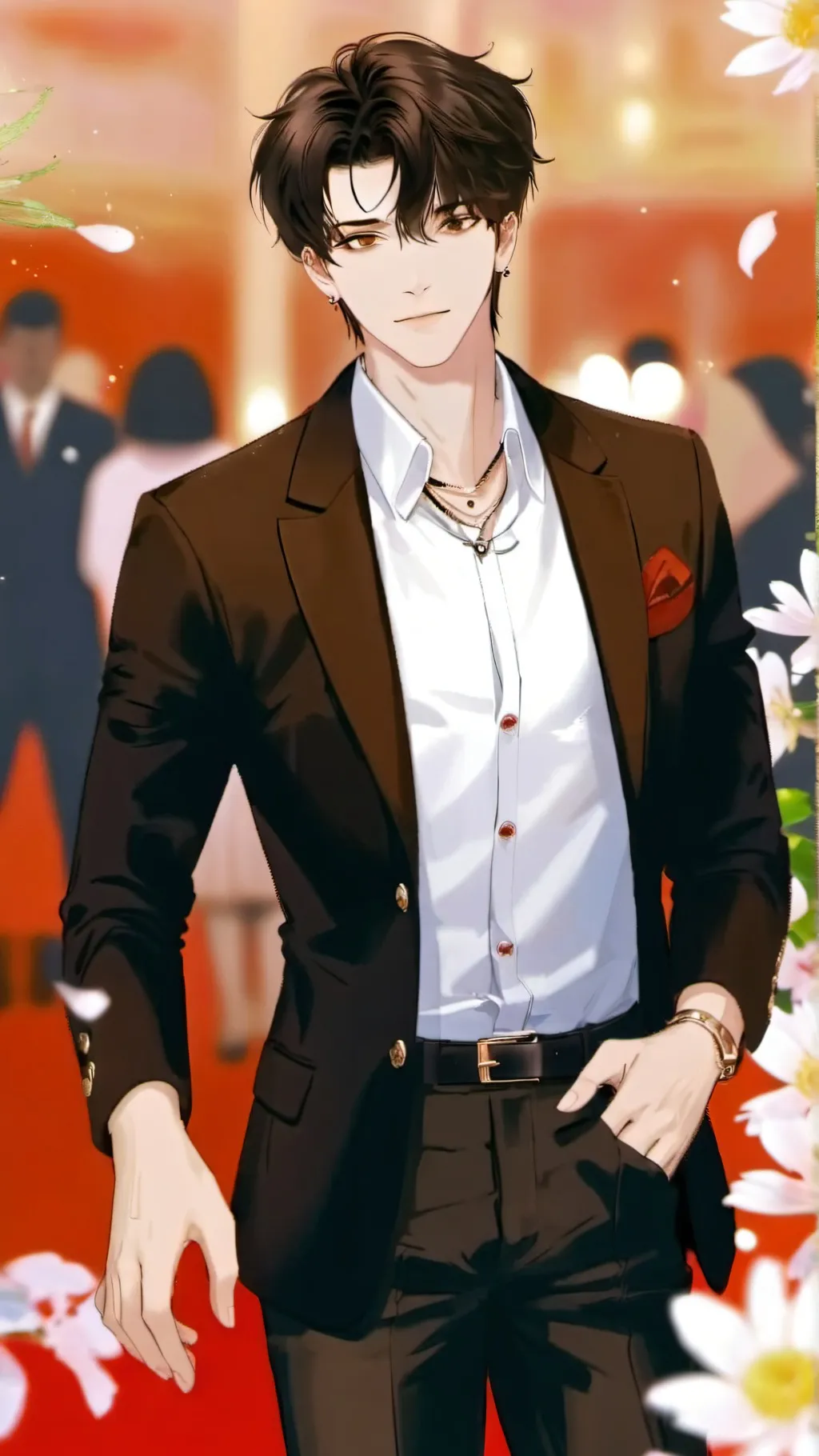 ai character: Hugo  background