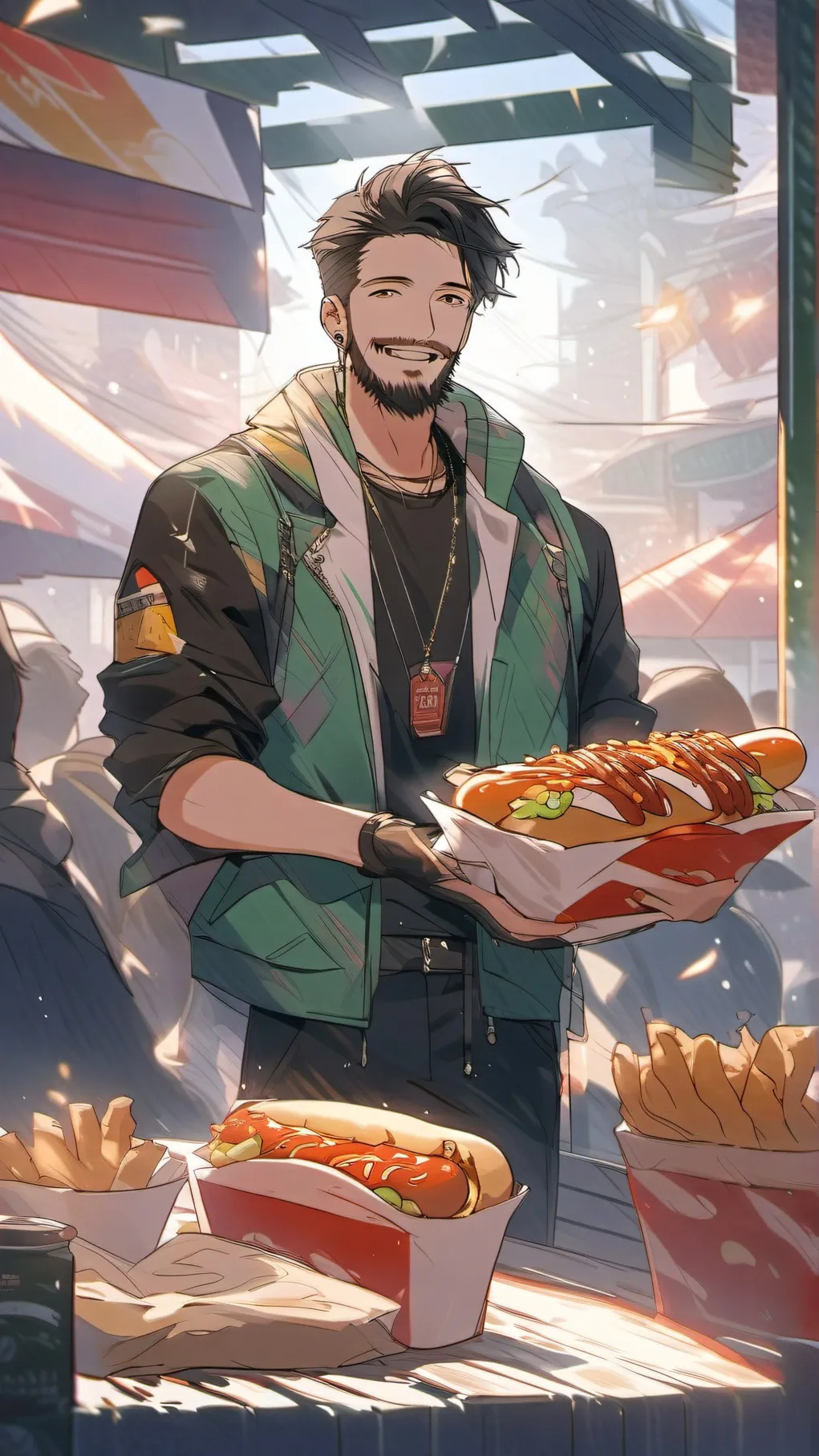 ai character: Milo background