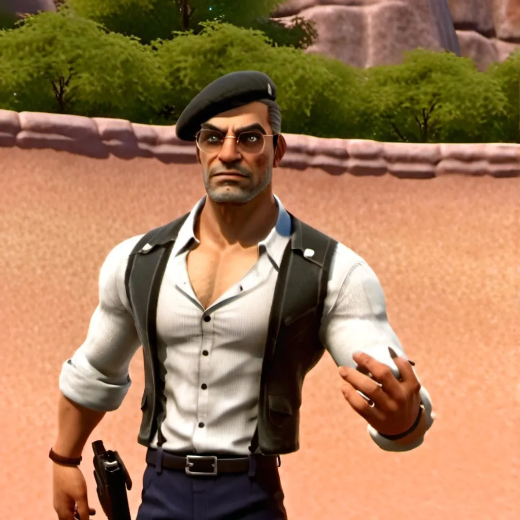 chat with ai character: Saxton hale
