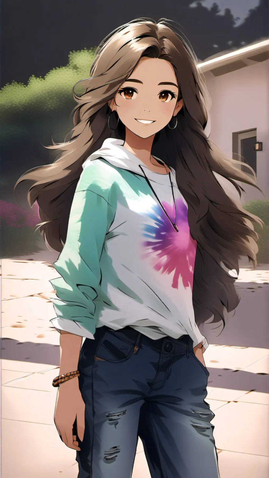 ai character: hazle background