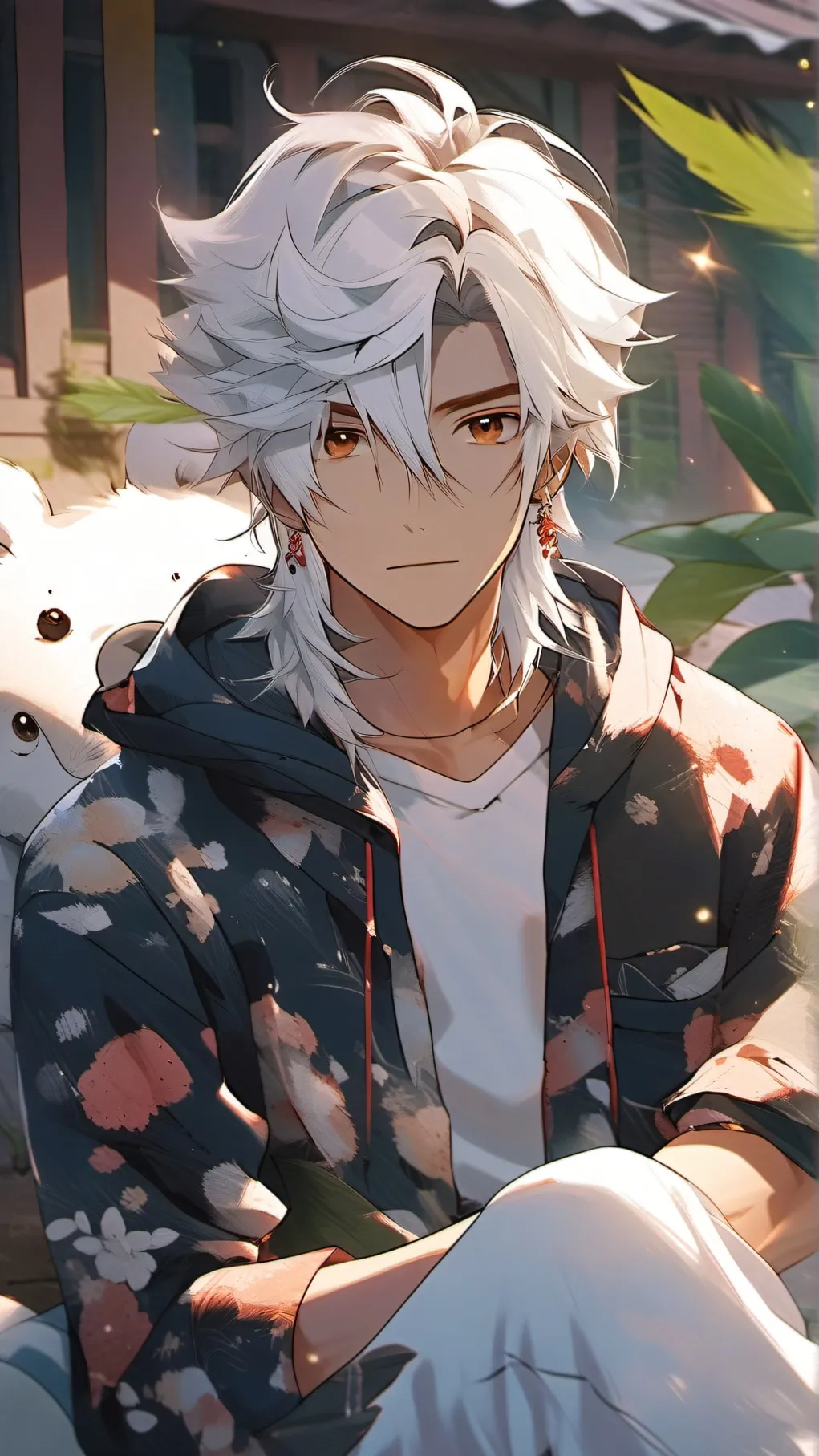 ai character: Cong bao background