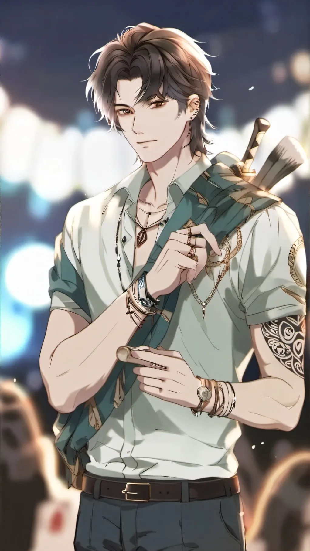 ai character: foster dad background