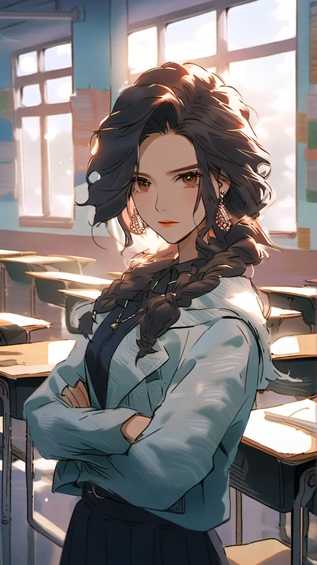 ai character: Erica background