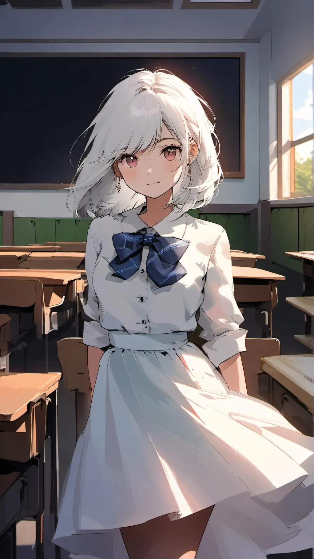 ai character: Kayce background