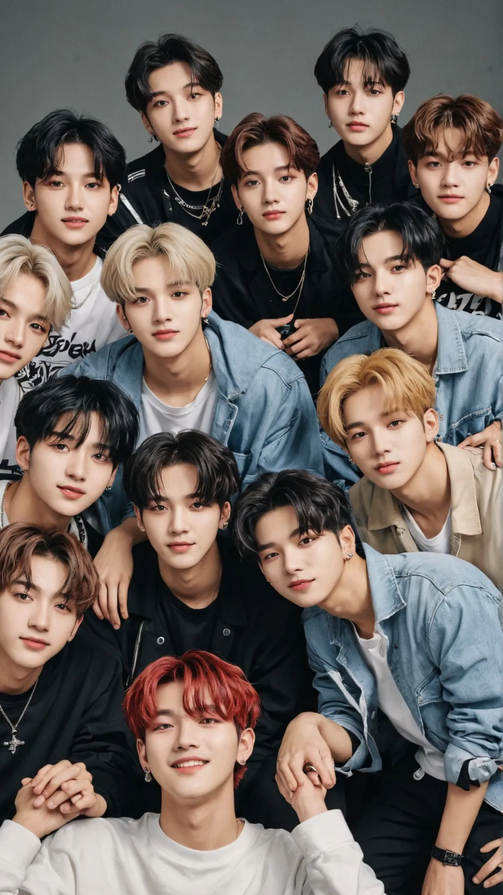 ai character: skz sleepover background