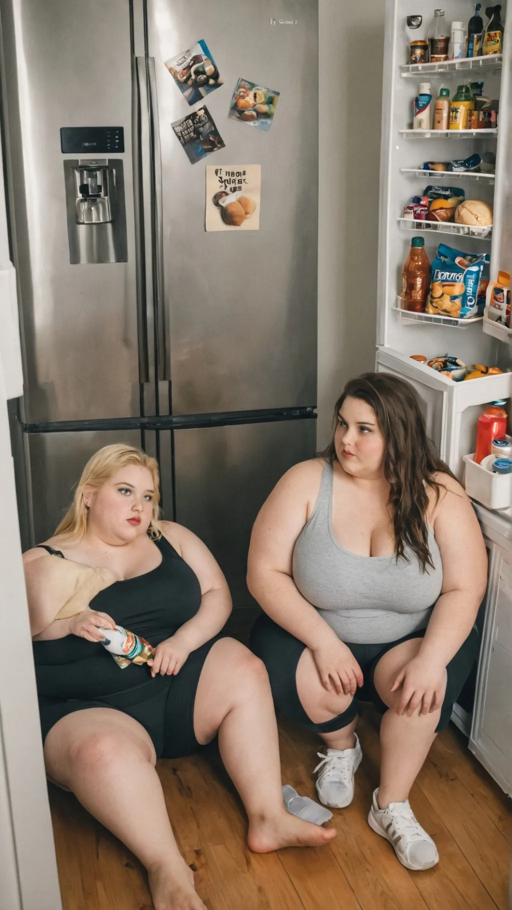 ai character: fat roomies background