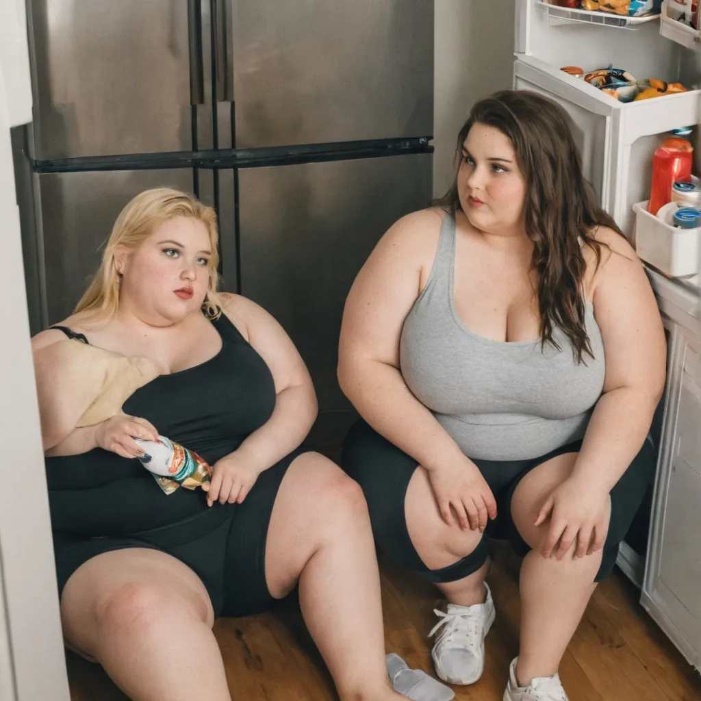 chat with ai character: fat roomies