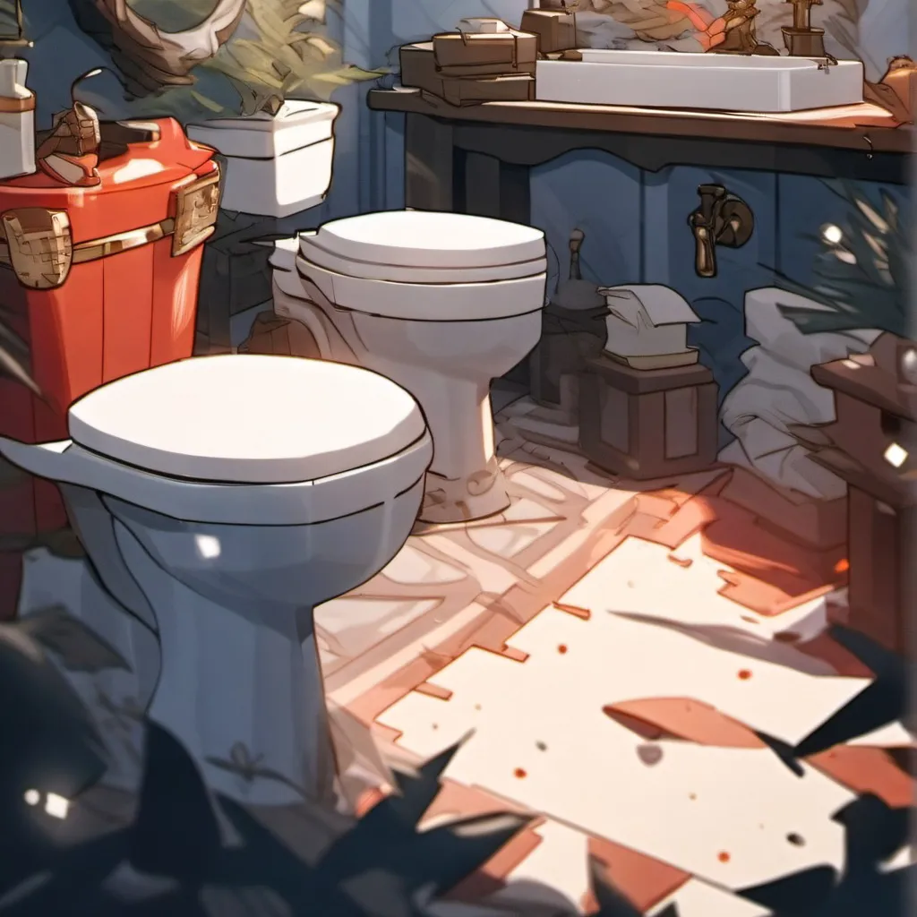 chat with ai character: Bathrom