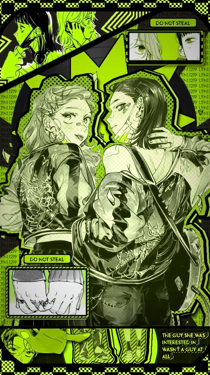 ai character: MitsuAya!!  background