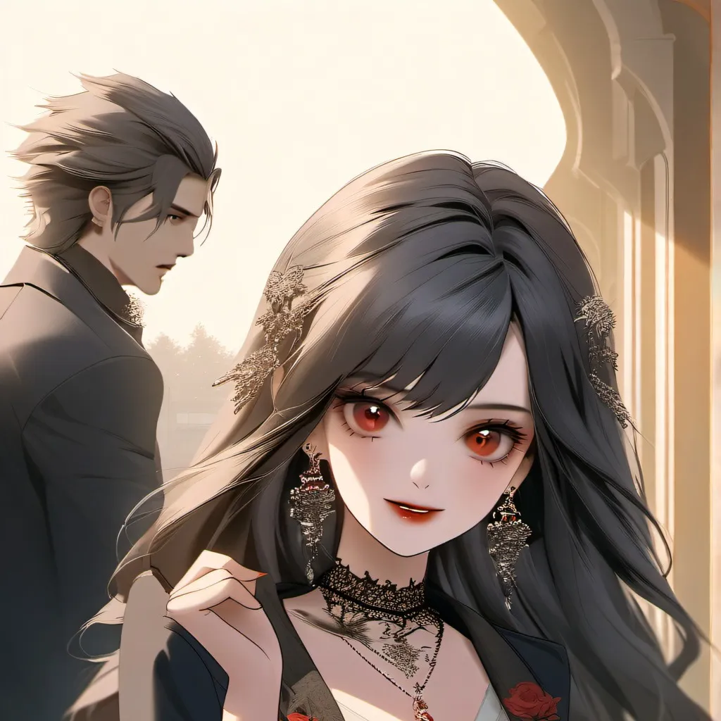 chat with ai character: Vampire girlfriend