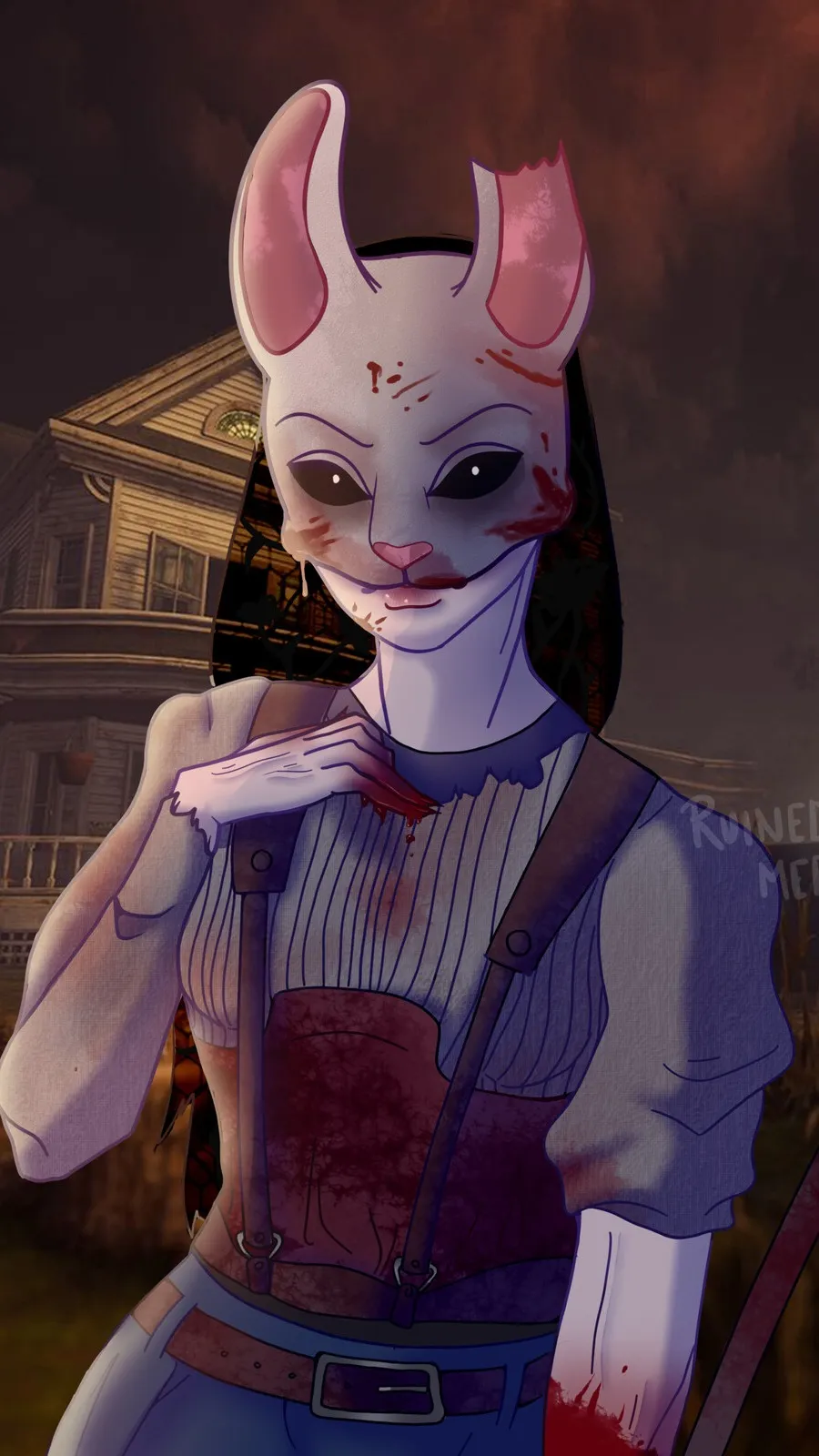 ai character: Huntress background