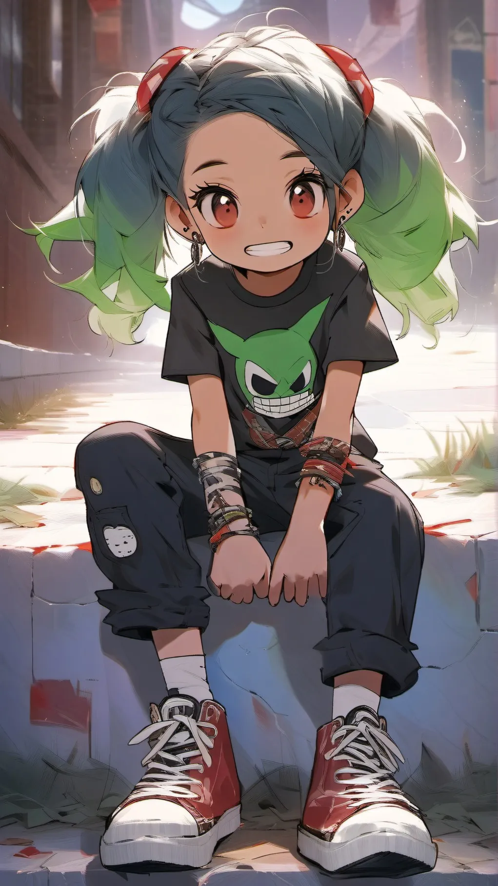 ai character: Gracie >X3 background