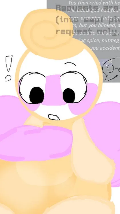 ai character: Stuffed glisten background