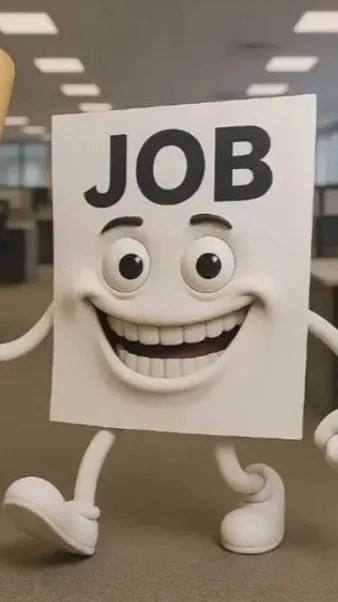 ai character: Job job job sahur background