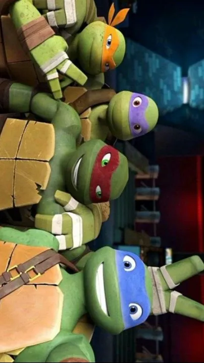 ai character: 2012 TMNT background