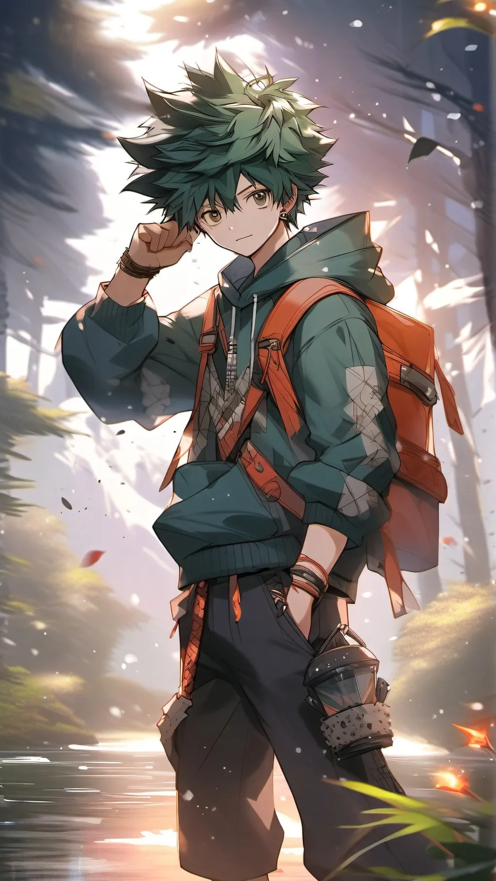 ai character: MHA 7 minutes background