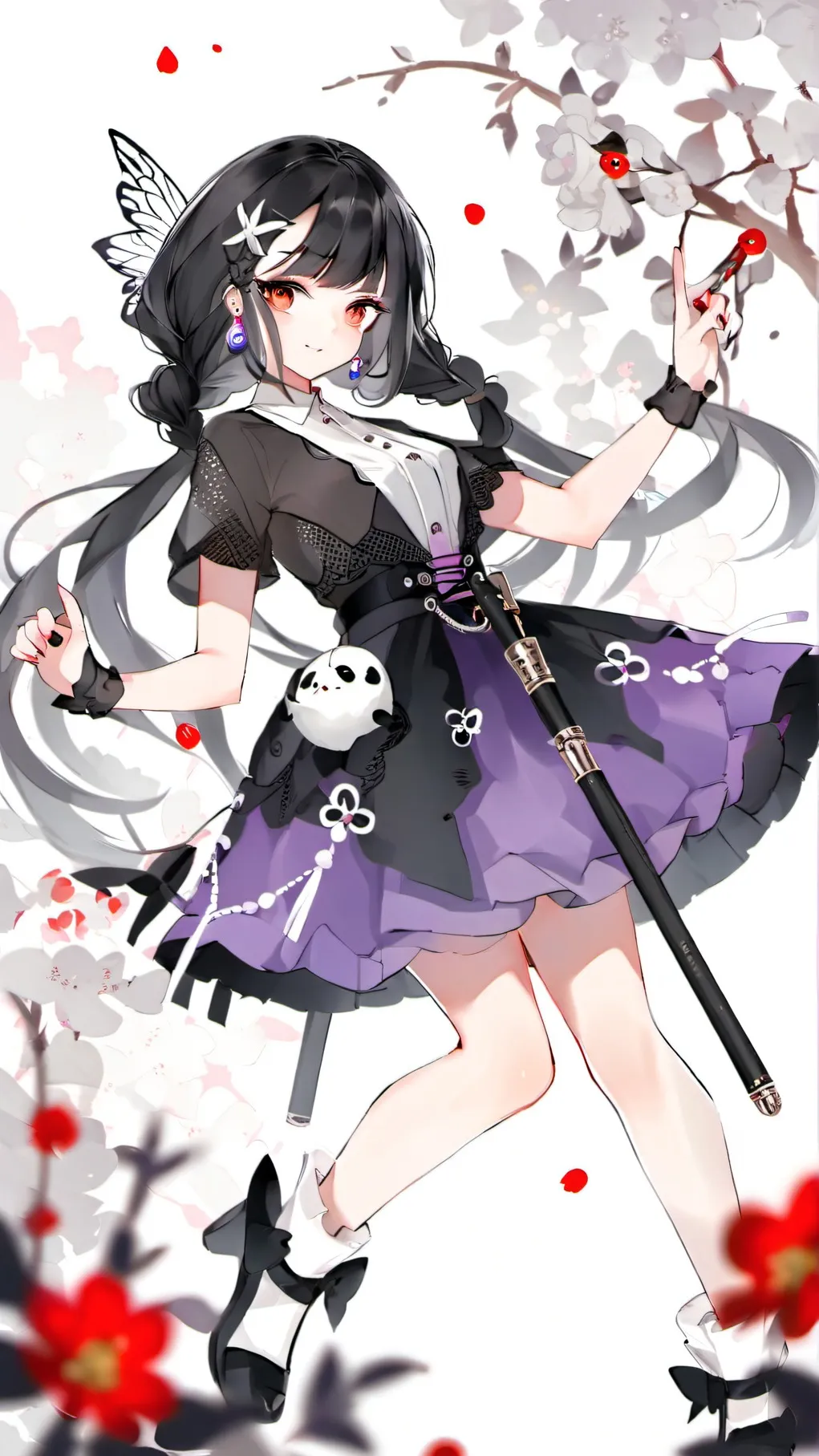 ai character: nightshade background