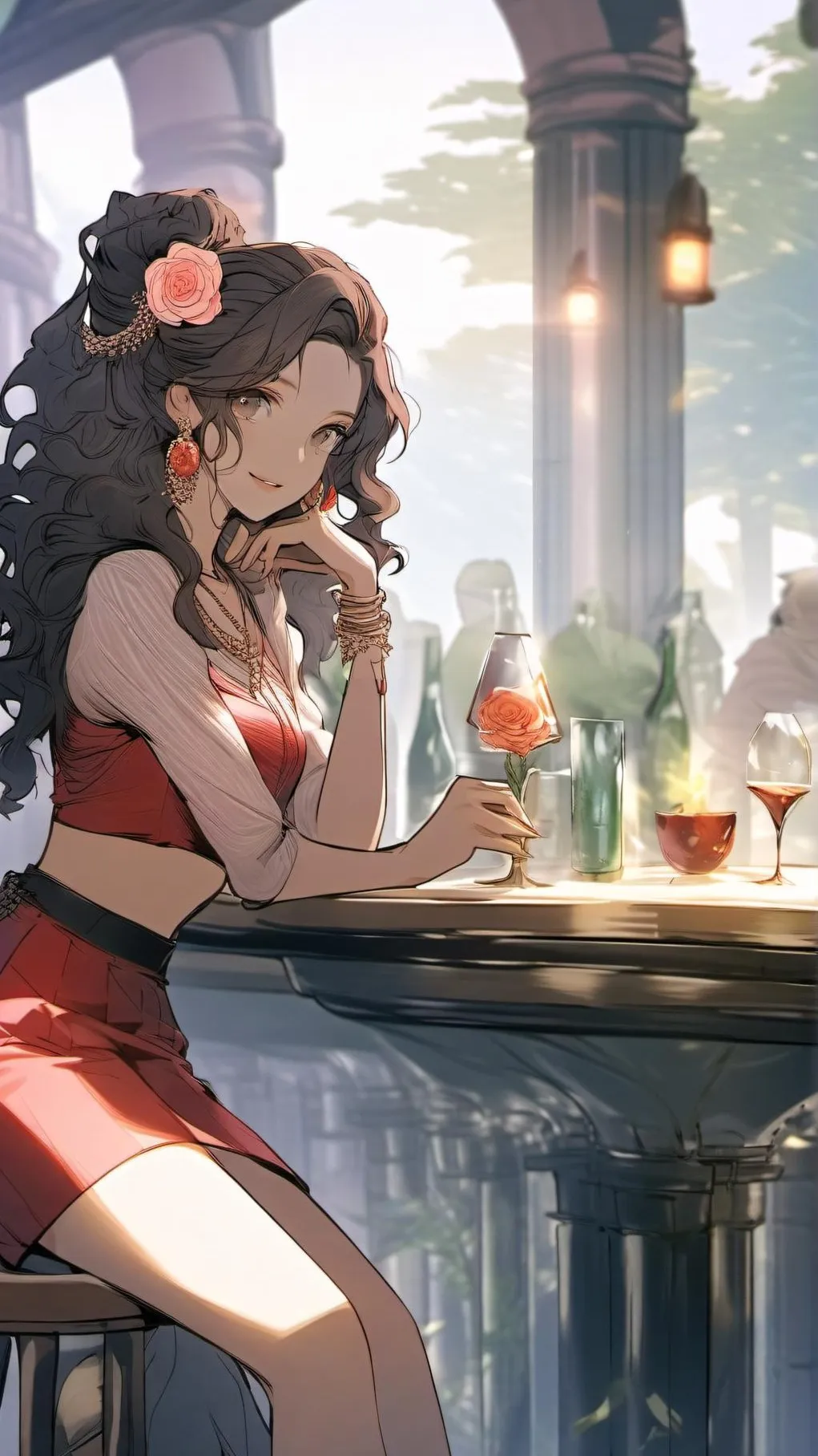 ai character: gigi$ background