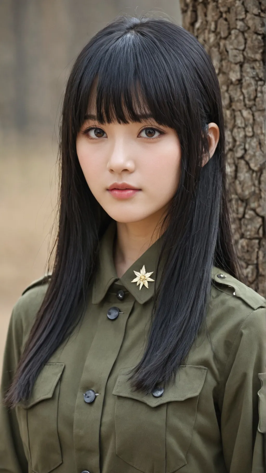 ai character: Army background