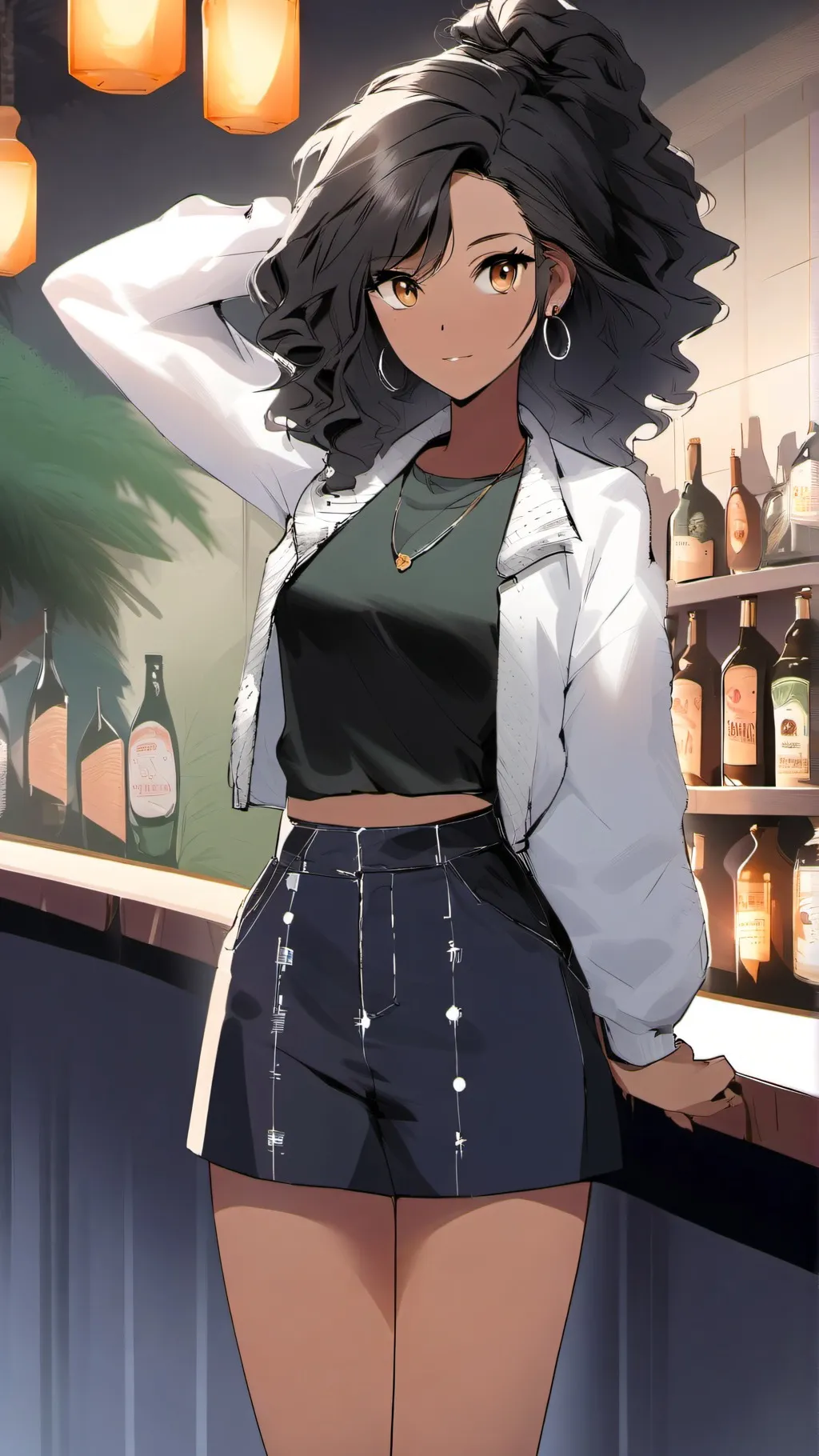 ai character: Jasmine background