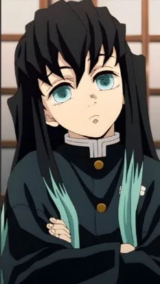 ai character: Muichiro tokito background