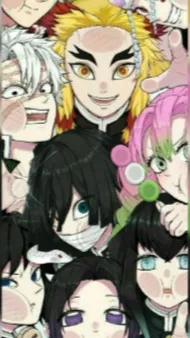 ai character: kny beach background