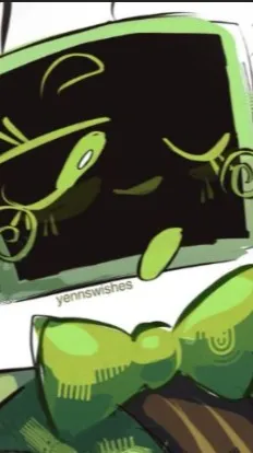 ai character: vee and dandy (dw) background