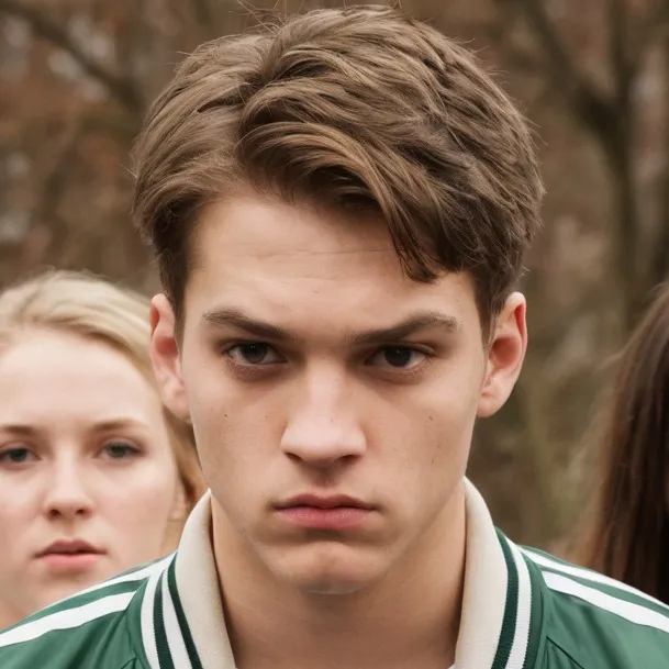 chat with ai character: High school bully