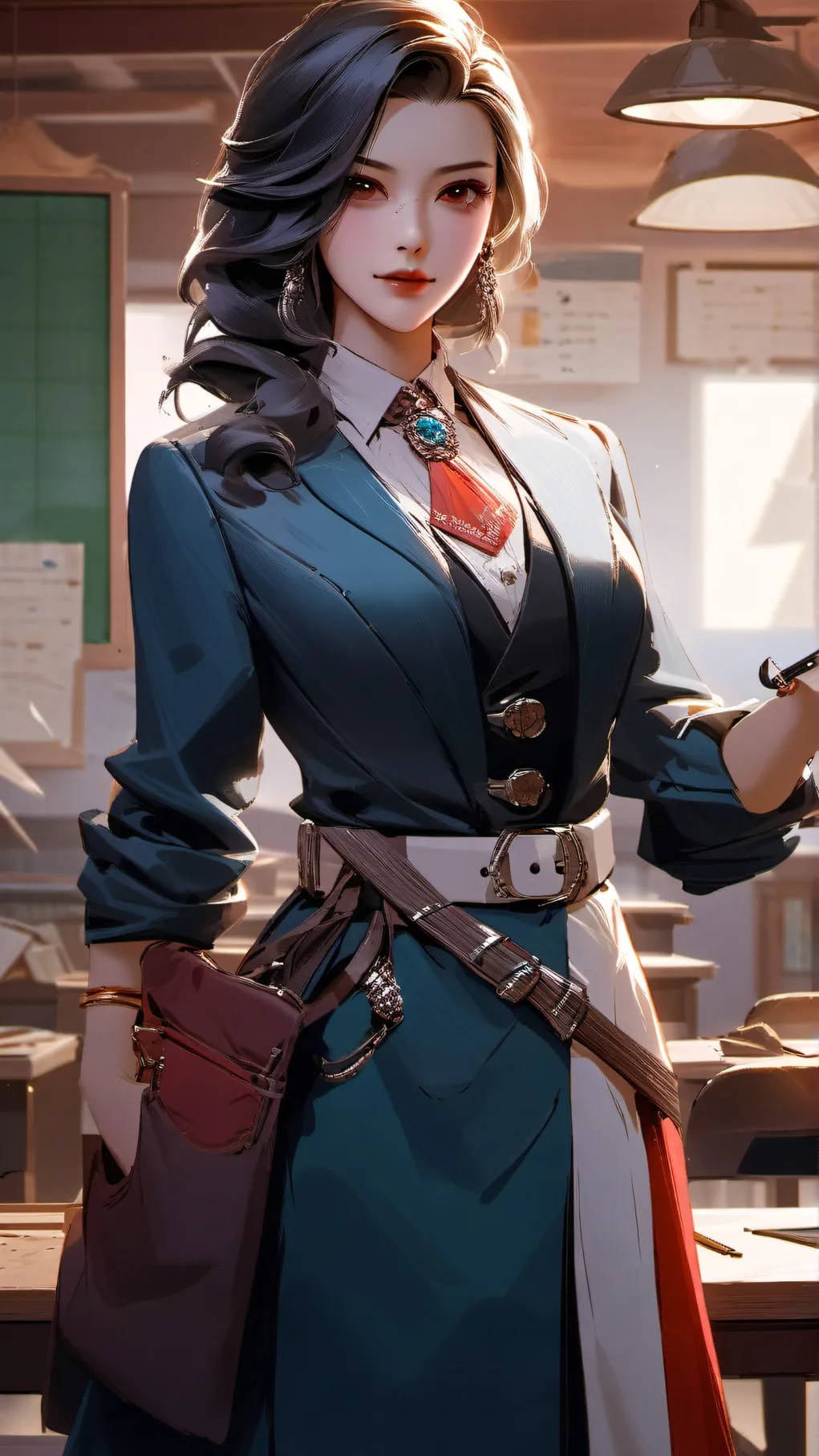 ai character: Miss Jaques background