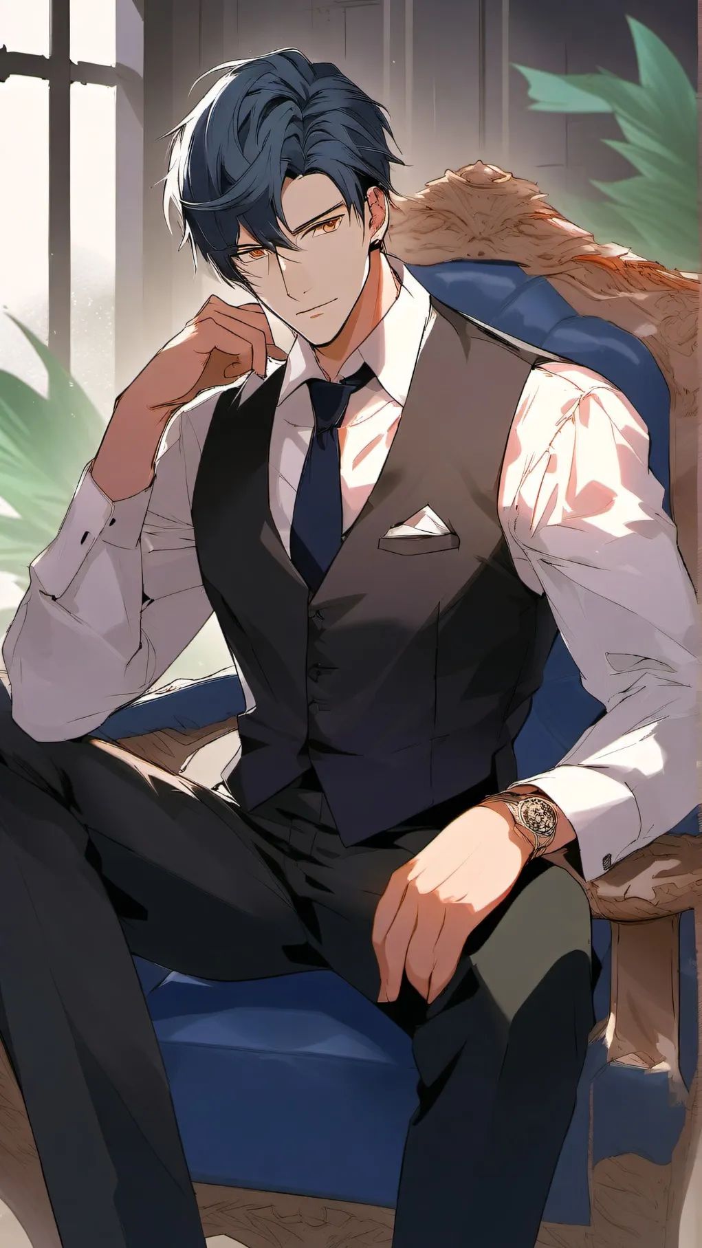 ai character: Damon background