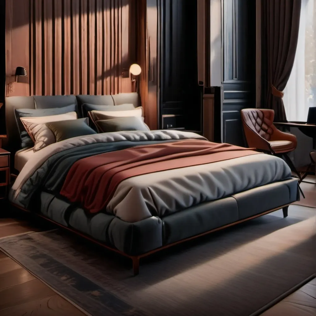 chat with ai character: A random bedroom