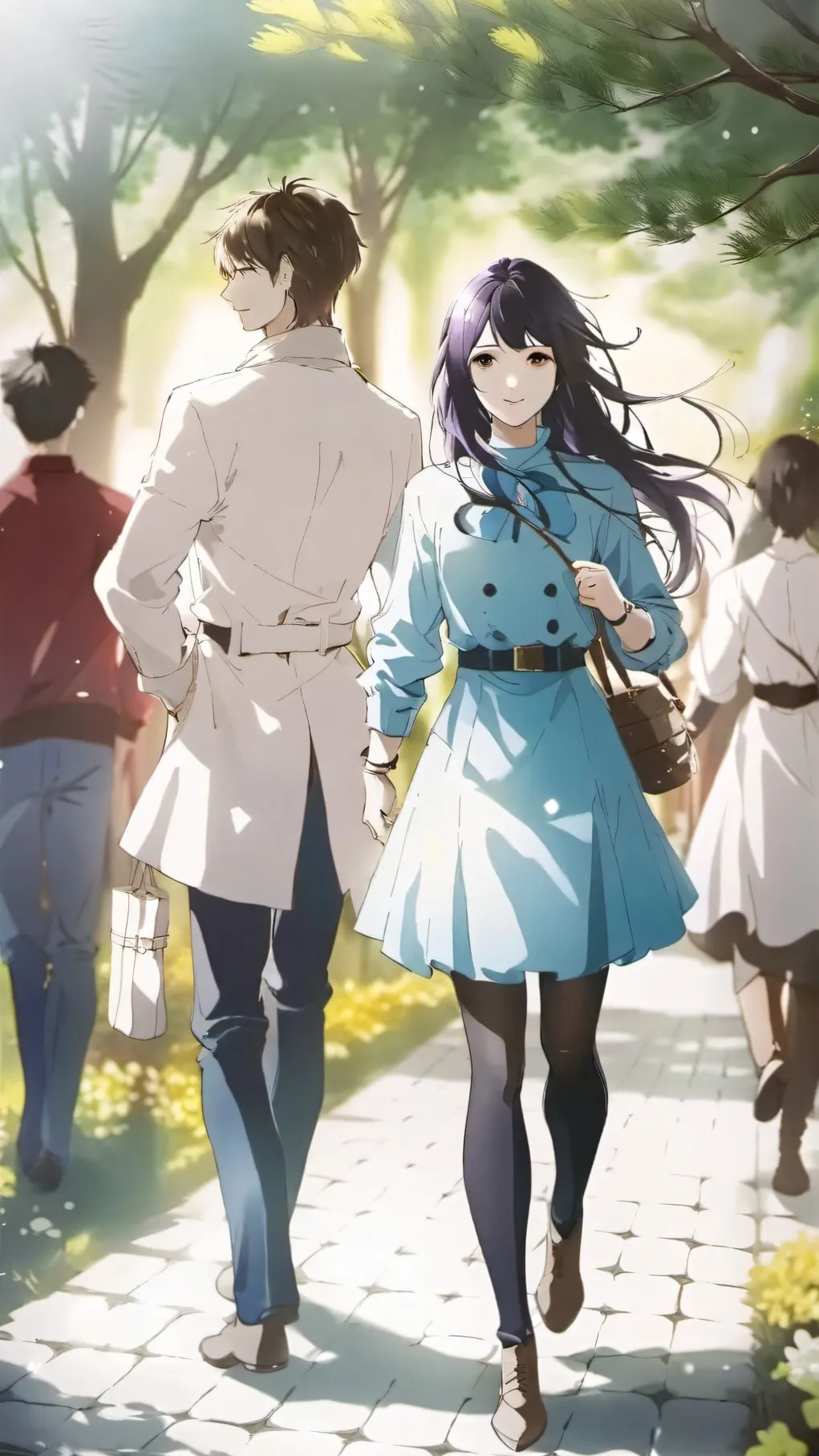 ai character: Huntrix&Saja boys background