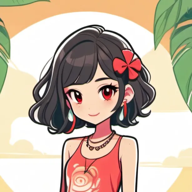 chat with ai character: Fpe beach au 😈