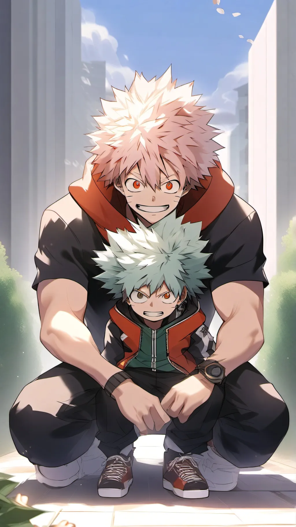 ai character: Bakukiri background