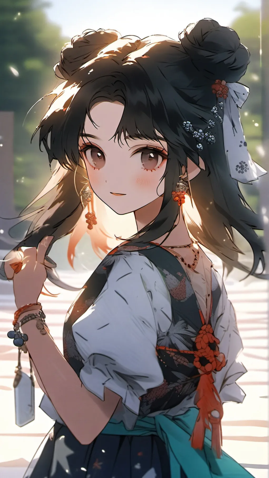 ai character: Nelli  background