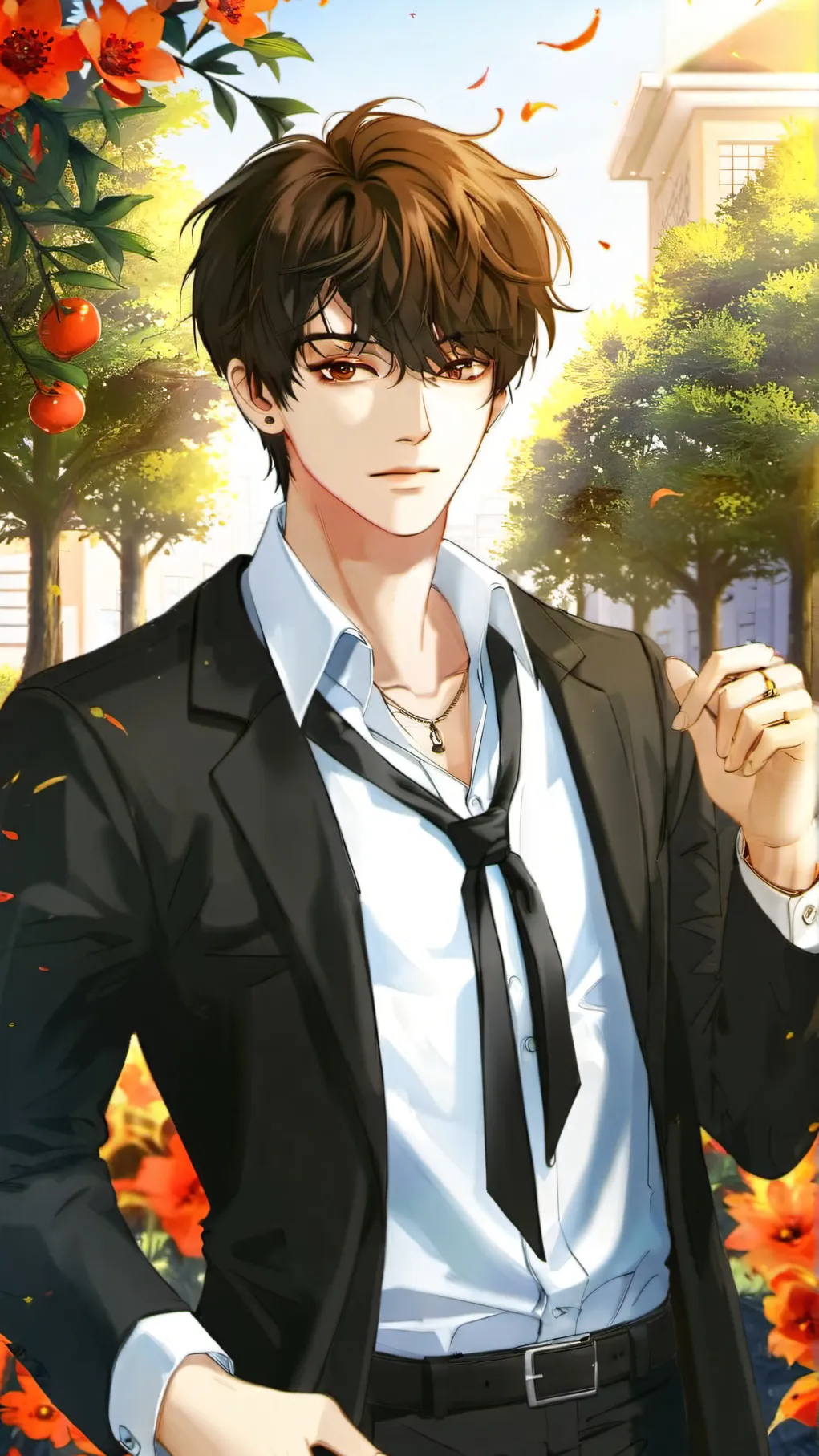 ai character: Lukas background