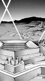 ai character: The Black Pentagon background