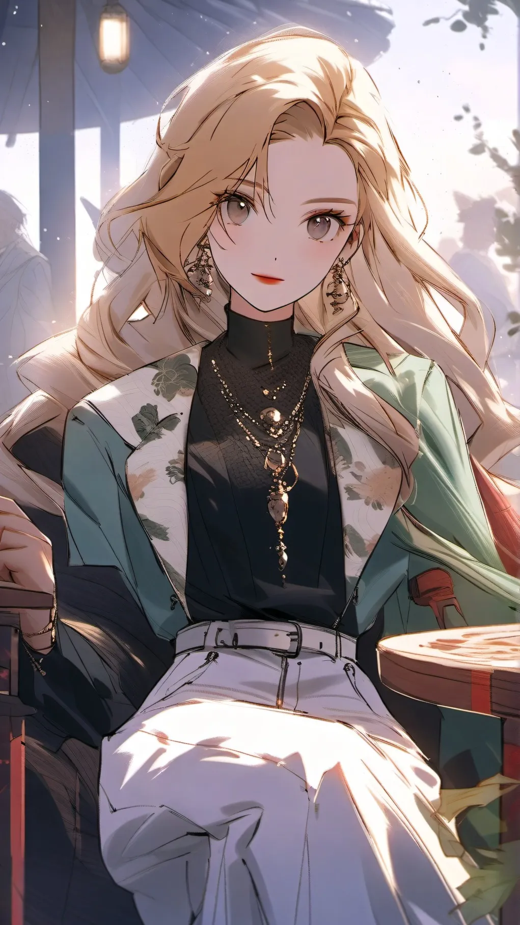 ai character: Mahi background