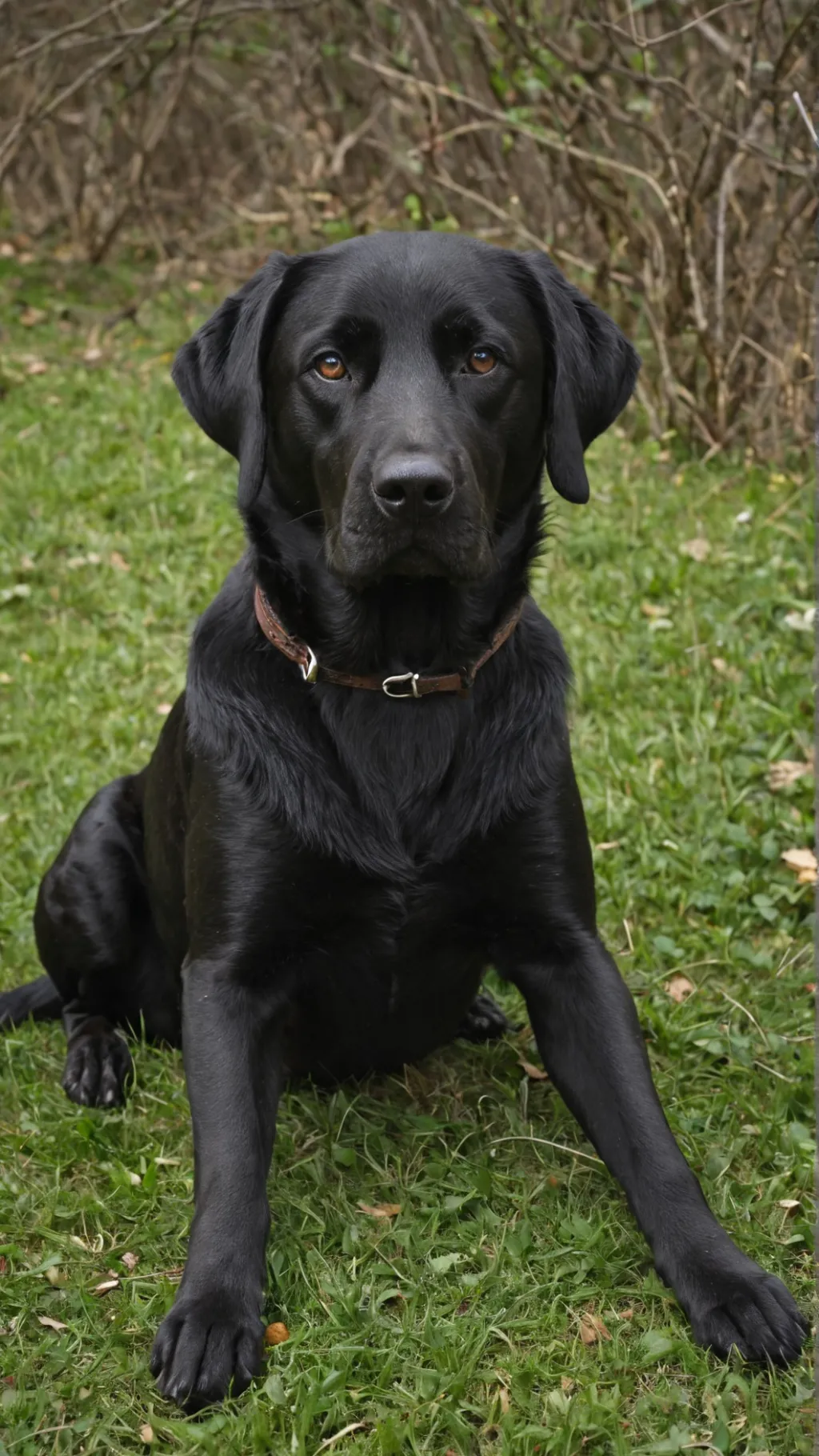 ai character: tina lovely dog background