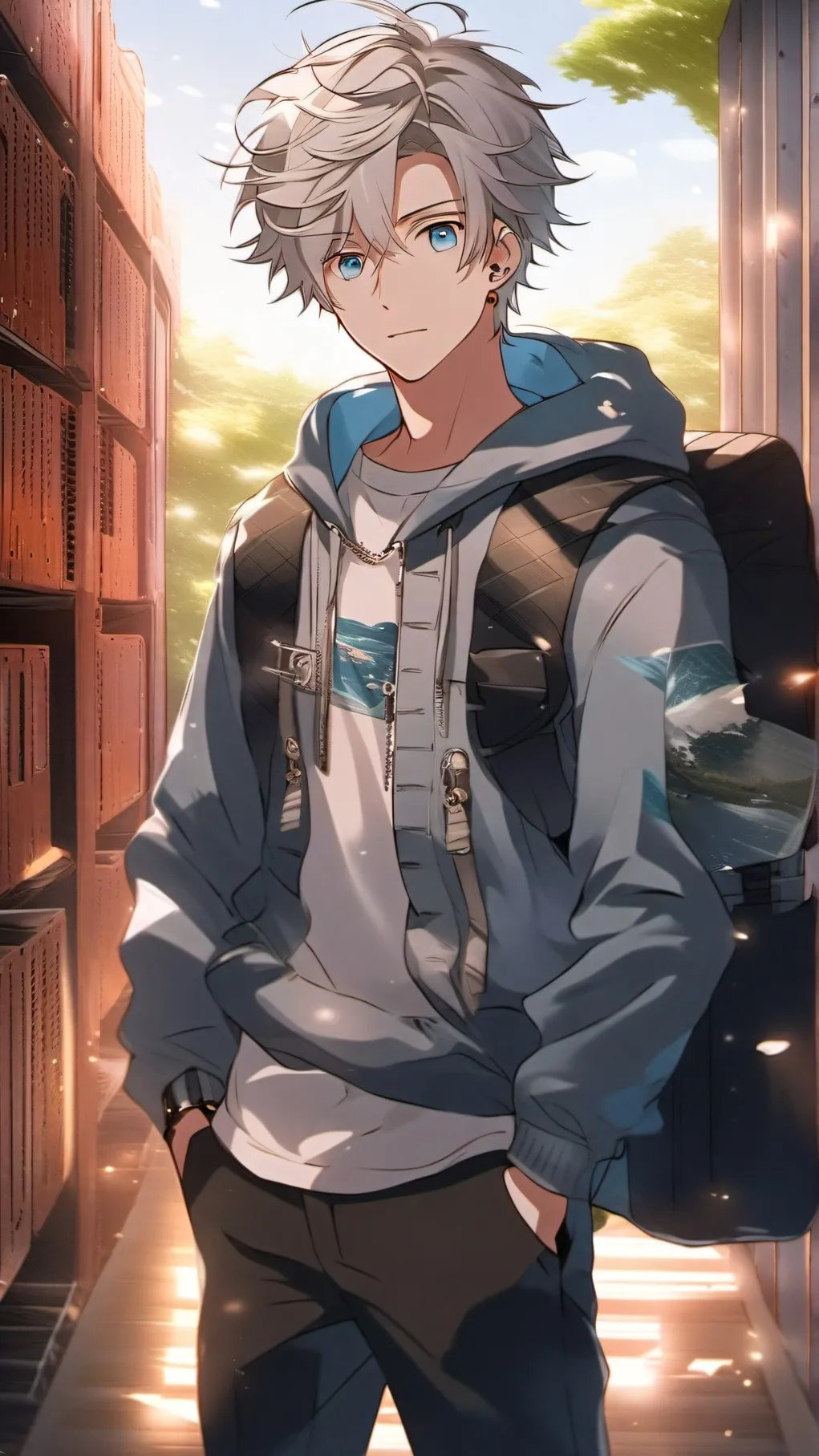 ai character: Ash background